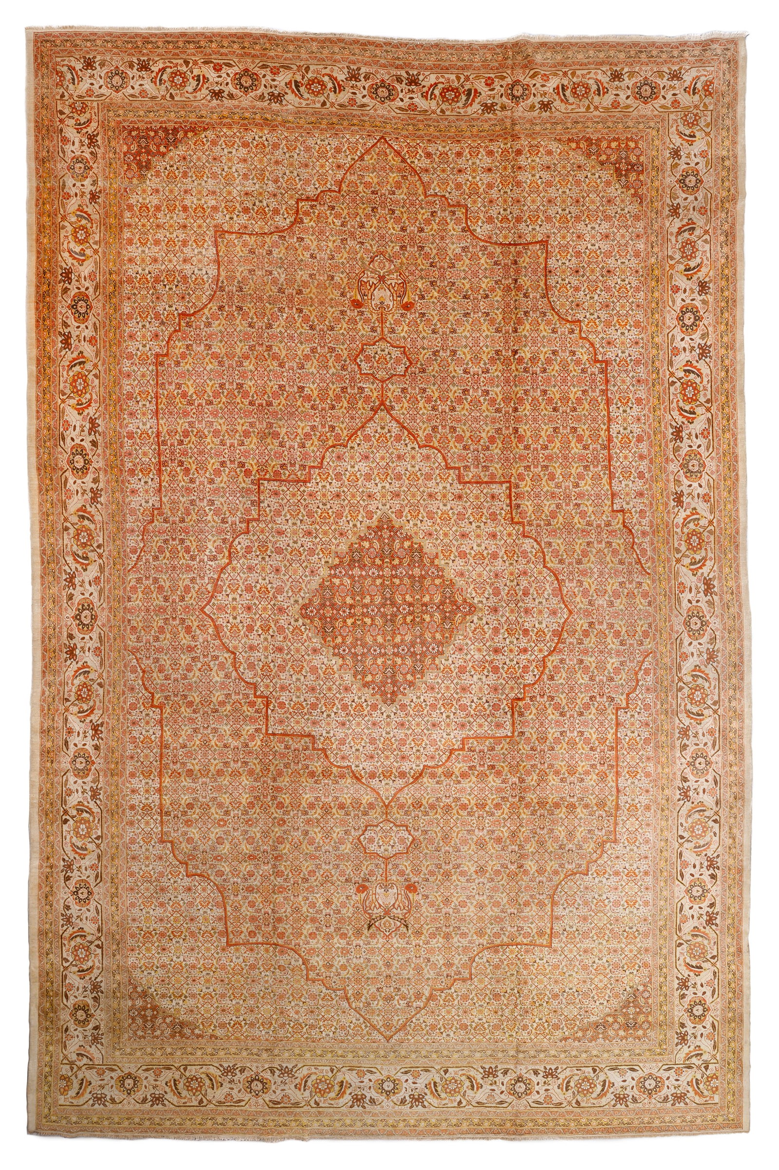 Mansion Size Hadji Jalili Tabriz Rug, Persia, Ca. 1900, 14'2'' x 21'9'' (1 of 5)