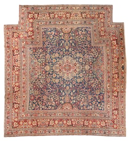 Dorokhsh Rug, Persia, Late 19th C., Inscribed "By Order of Governor..." 10'5'' x 11'3''