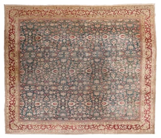 Agra Rug, India, Ca. 1900, 15'8'' x 18'2''