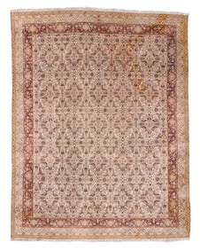 Agra Rug, India, Late 19th C., 11'4'' x 14'8''
