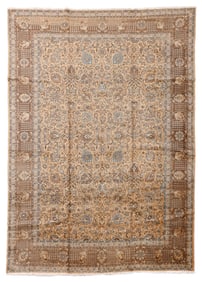 Mansion Size Tabriz Rug, Persia, Ca. 1940, 12'6'' x 17'6''