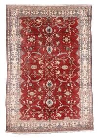 Agra Rug, India, Ca. 1900, 5'9'' x 8'8''
