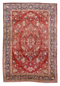 Agra Rug, India, Ca. 1900, 9'7'' x 13'7''