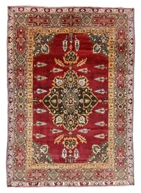 Agra Rug, India, Ca. 1900, 7'4'' x 10'6''