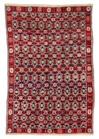 Agra Rug, India, Ca. 1900, 5'10'' x 8'8''