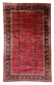 Kashan Rug, Persia, Ca. 1900, 9'9'' x 16'4''