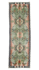 Art Deco Rug, India, Ca. 1920, 6'0'' x 18'1''