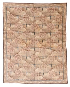 Art Deco Rug, Europe, Early 20th C., 7'8'' x 10'0''