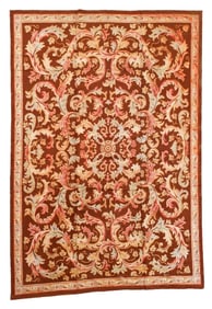 Savonnerie Style Rug, Europe, Ca. 1900, 8'3'' x 11'11''