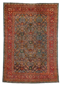 Agra Rug, India, Ca. 1900, 9'6'' x 13'6''