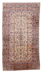 Mansion Size Kerman Rug, Persia, Ca. 1930, 12'6'' x 23'0''