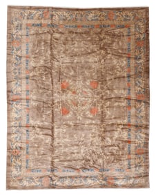 Chinese Art Deco Rug, China, Ca. 1930, 9'3'' x 11'7''