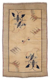 Art Deco Rug, Europe, Early 20th C., 4'5'' x 7'2''