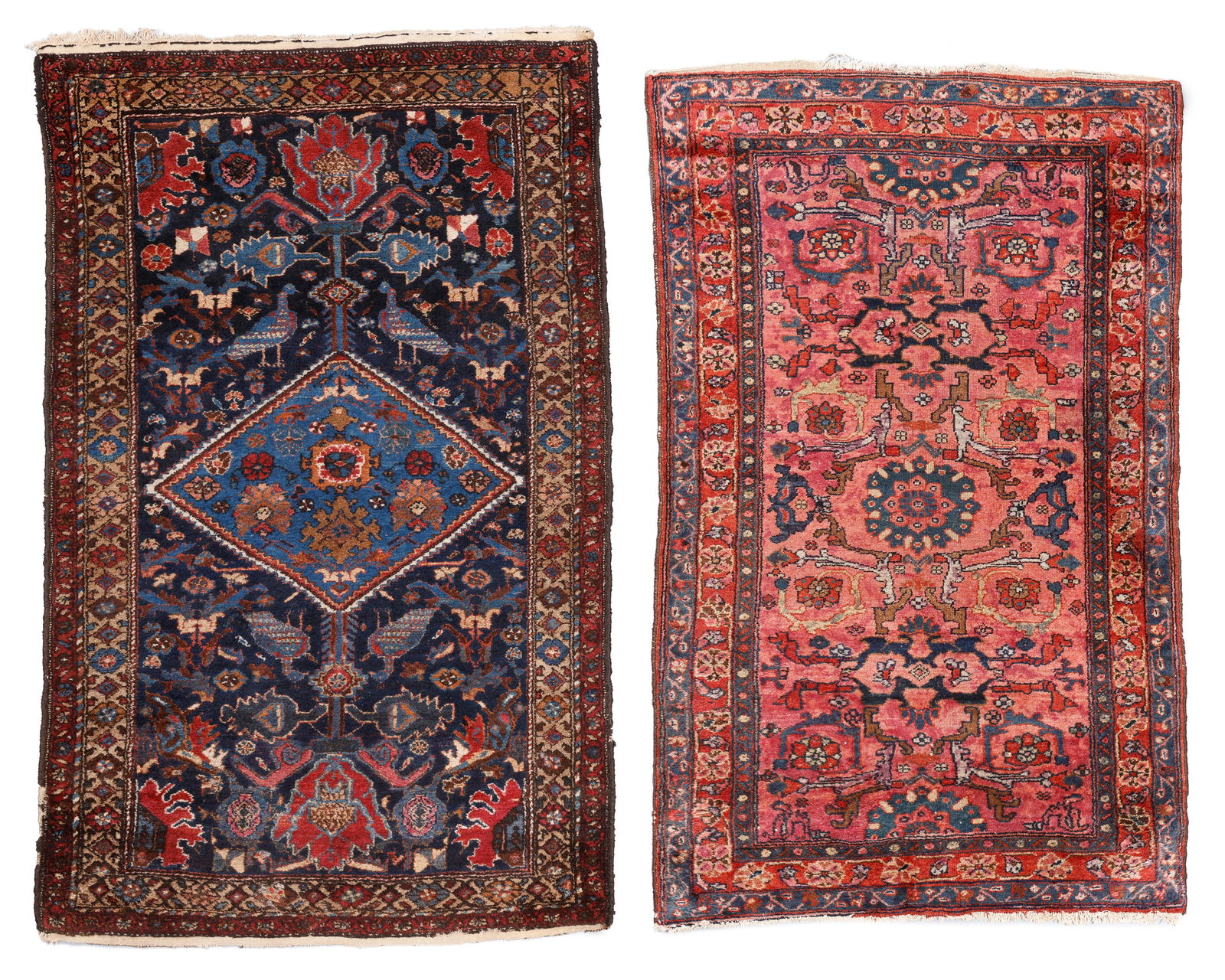 2 Hamadan Rugs, Persia, Early 20th C. (1 of 5)