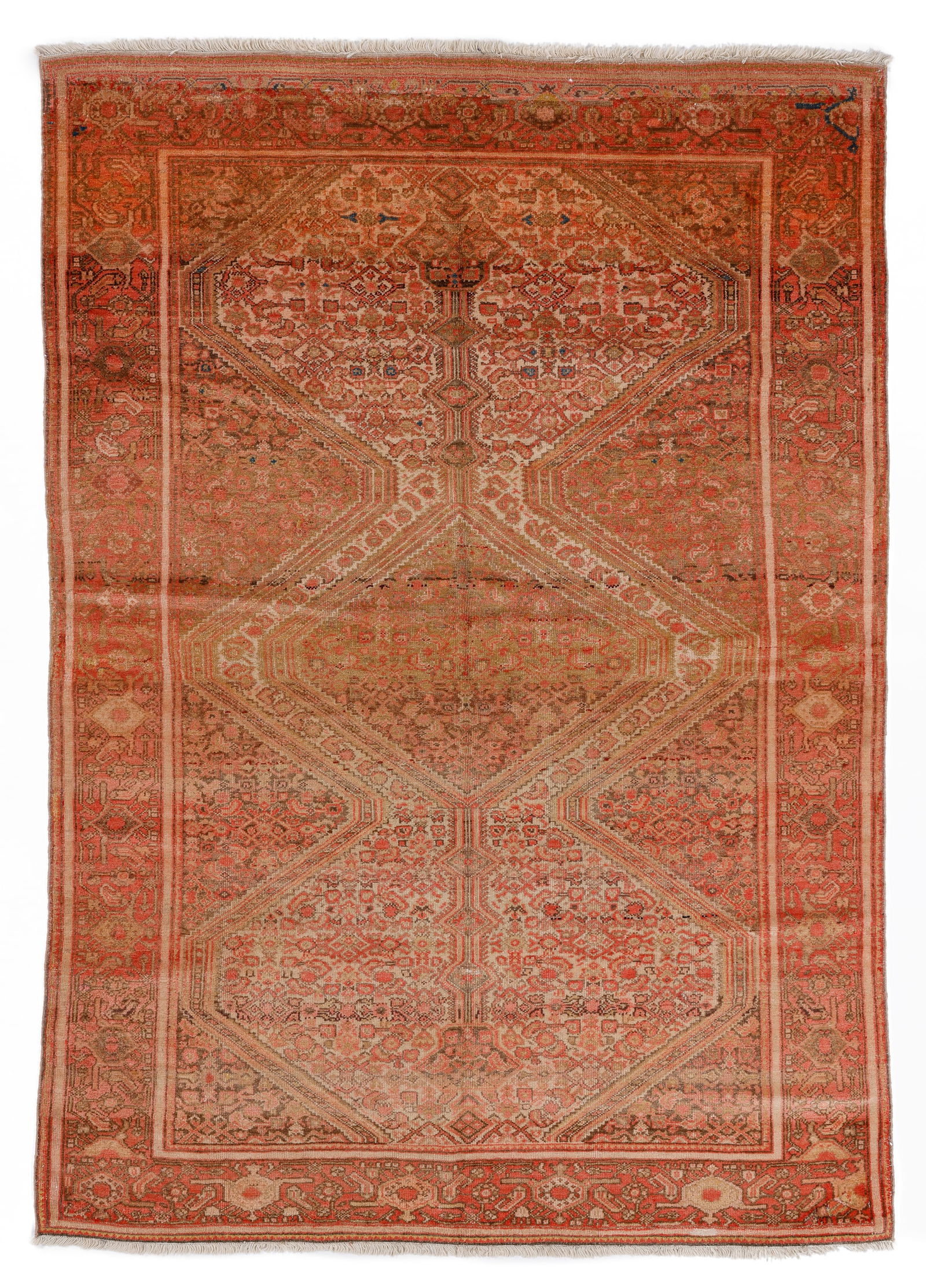 Malayer Rug, Persia, Early 20th C., 4'2'' x 5'11'' (1 of 4)