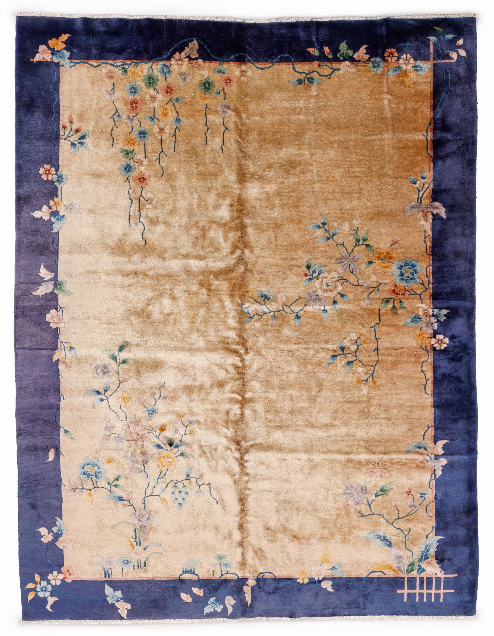 Chinese Art Deco Rug, Ca. 1930, 9'0'' x 12'0'' (1 of 4)