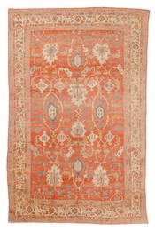 Oushak Rug, Turkey, Ca. 1900, 10'5'' x 15'11''