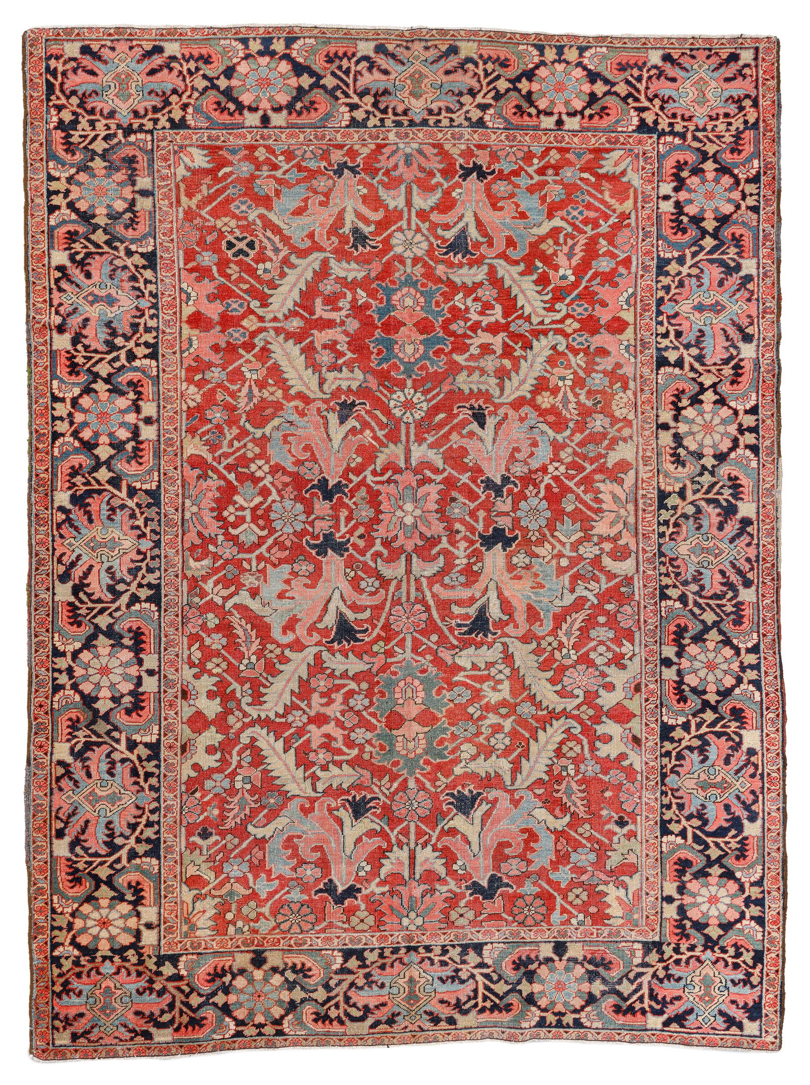 Heriz Rug, Persia, Ca. 1900, 7'10'' x 10'7'' (1 of 4)