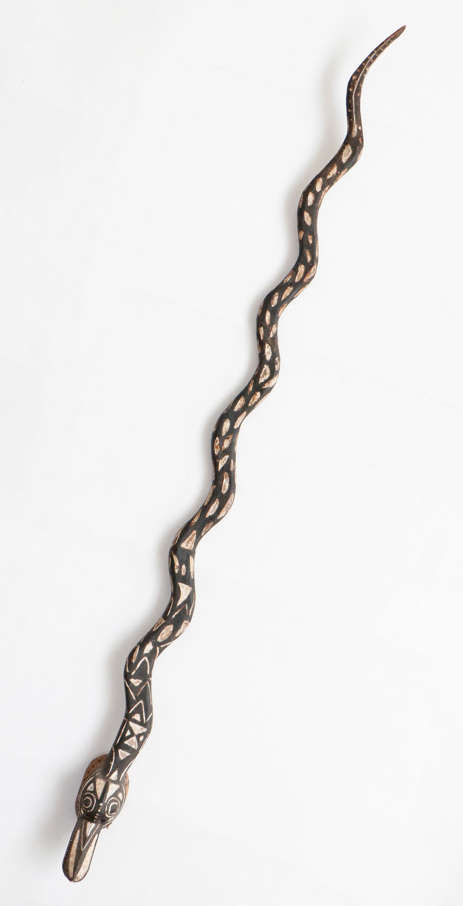Nuna Serpent Mask, Burkina Faso, L: 9'4" (1 of 5)