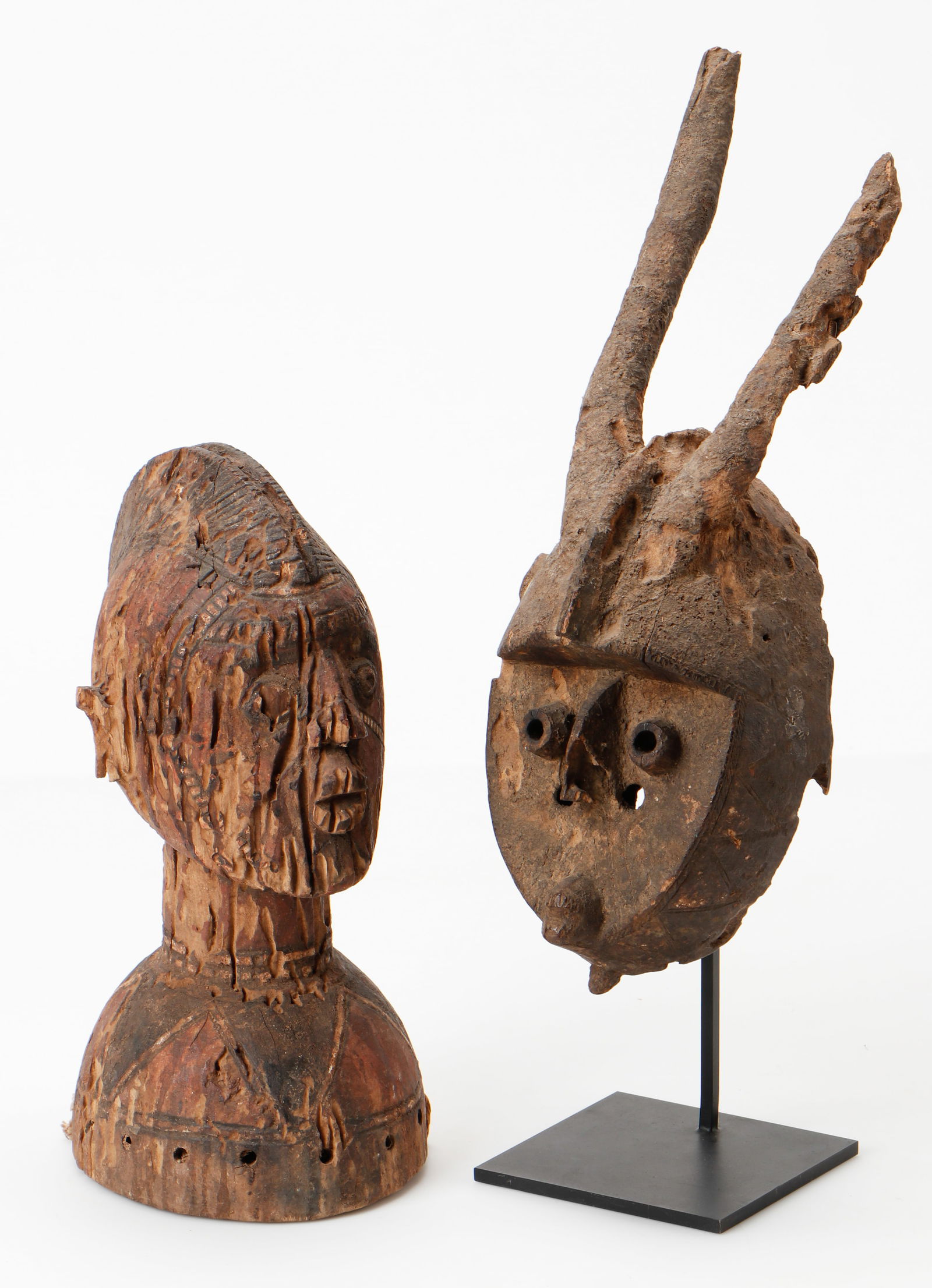 A Mossi Mask And A Mossi Head, Burkina Faso (1 of 5)