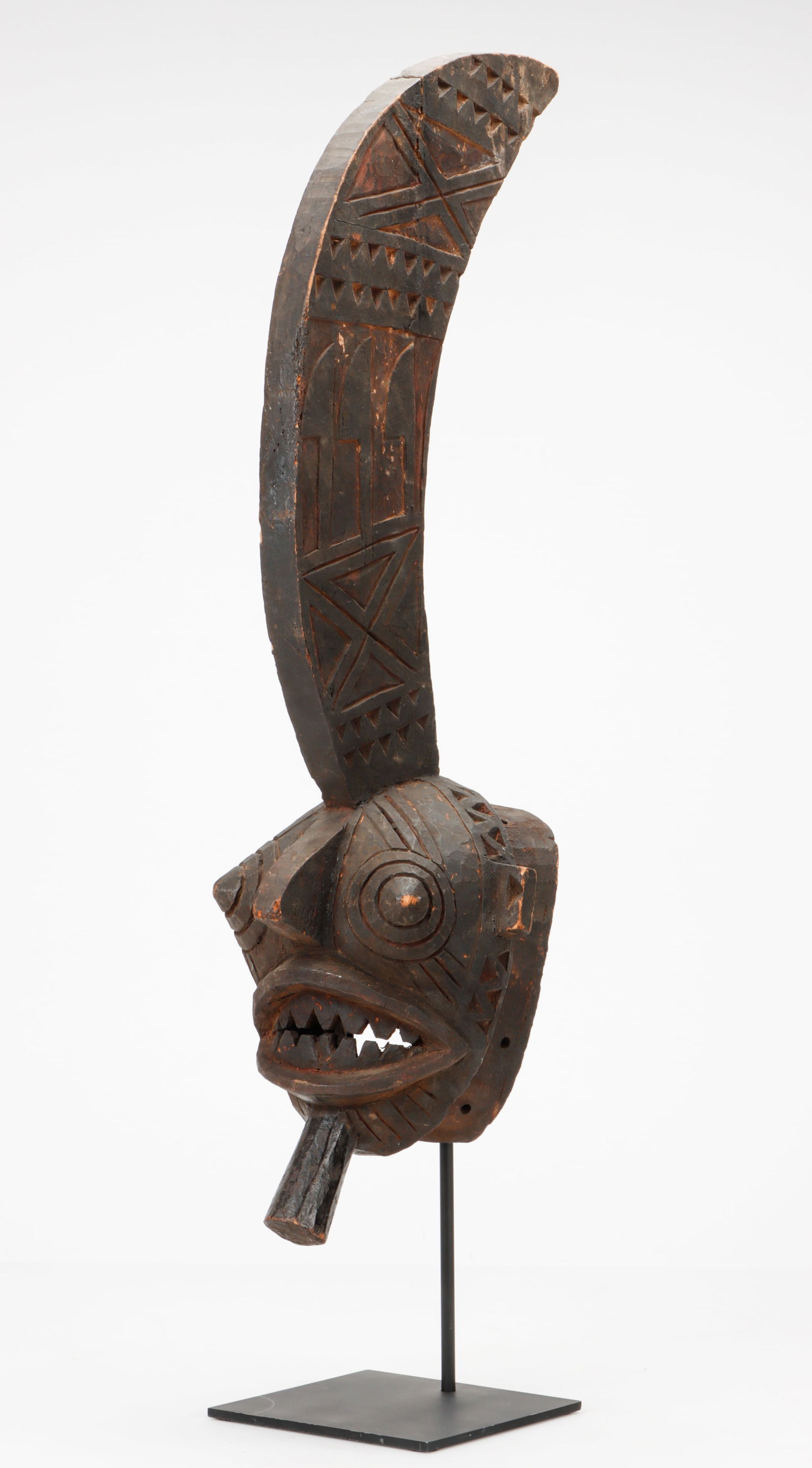 Winiama Crest Mask, Burkina Faso, H: 29" (1 of 5)