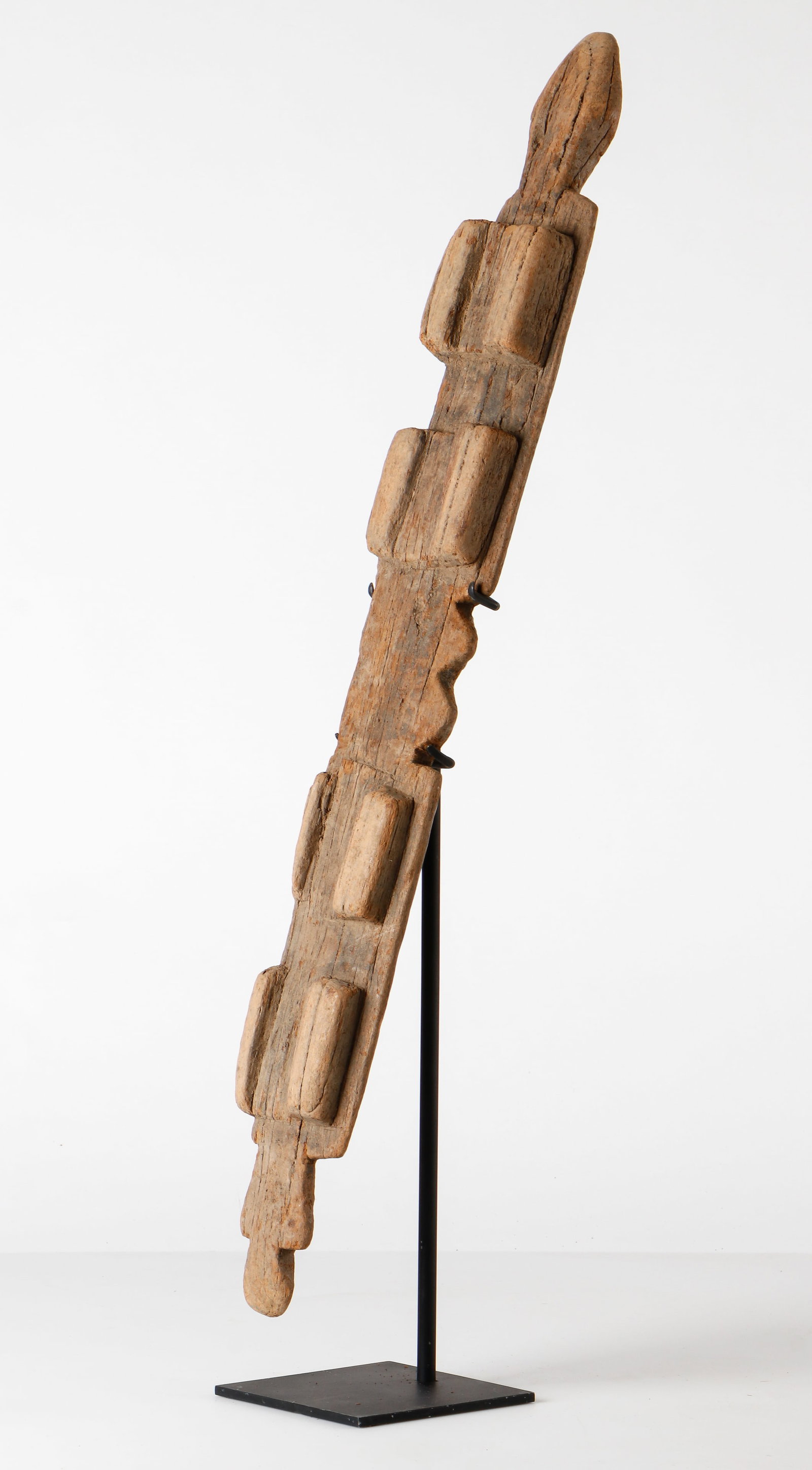 Lobi Stool, Burkina Faso, L: 36" (1 of 3)