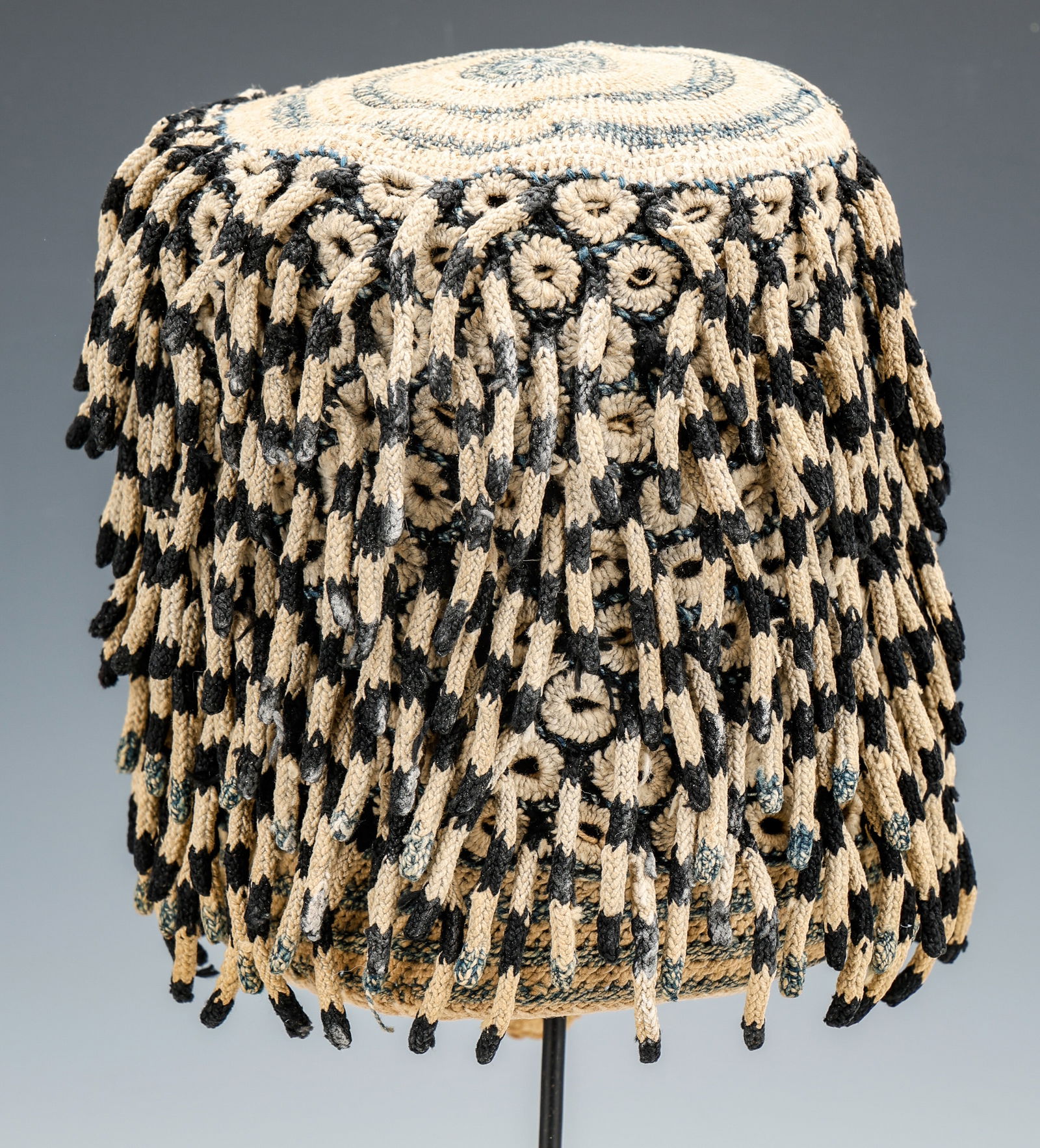 African Bamileke Ashetu Prestige Hat, Cameroon