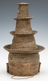 African Ekonda Botolo Hat, DRC
