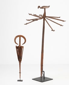 2 West African Ceremonial Objects