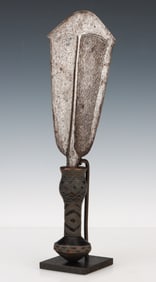 African Kuba Ceremonial Knife, Nshaal, DRC