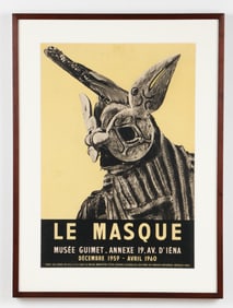 Mid-Century French Museum Poster