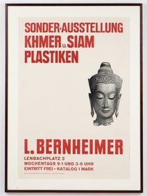 Vintage German Exhibition Poster