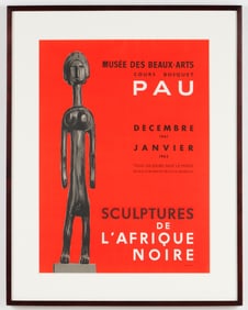 Mid-Century French Exhibition Poster