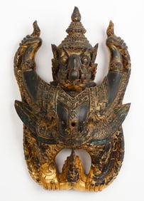 Antique Balinese Giltwood Garuda Figure
