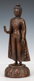 Indian Standing Buddha Figure