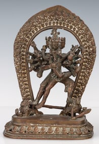 Antique Southeast Asian Bronze of Samvara