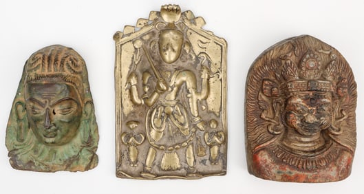 3 Southeast Asian Plaques