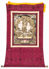 Tibetan Thangka of Citipati