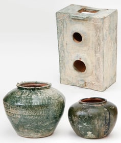 3 Chinese Ceramics, Han Dynasty