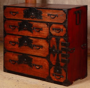 Antique Japanese Tansu Chest