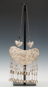 Huge And Impressive Miao Silver Necklace, Southern China