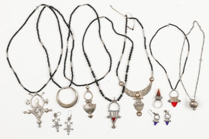 Saharan Tuareg Jewelry (10 pieces)