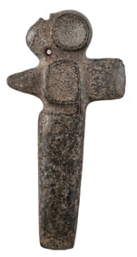 Taino Ceremonial Bird Figure Ax (1000-1500 CE)