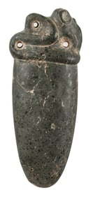 Taino Ceremonial Bird Figure Ax (1000-1500 CE)