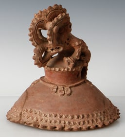 Pre-Columbian Nicoya Pottery Incensario, Costa Rica, C. 600-1100 BCE