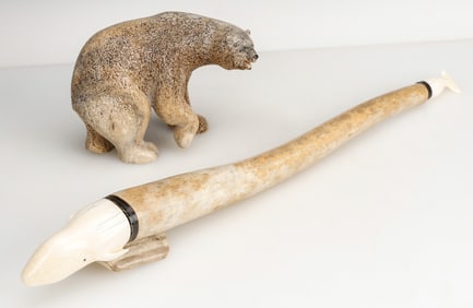 2 Inuit Carvings
