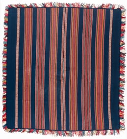 Large Ceremonial Poncho, Dept. Cochabamba, Early 19th C., 2'7'' x 5'10''