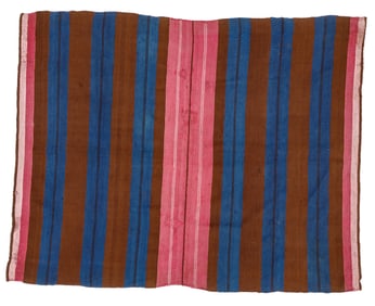 Iscayo Woman's Ceremonial Mantle, Early 19th C., 3'4'' x 4'3''
