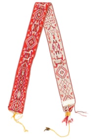 Huaka, Ceremonial Belt, Chumpi Achiri, Dept. of La Paz, Early 20th C.