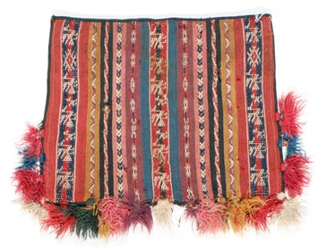 Ch'uspa Man's Ceremonial Cocoa Bag, Challa, Dept. of Cochabamba , 19th C.